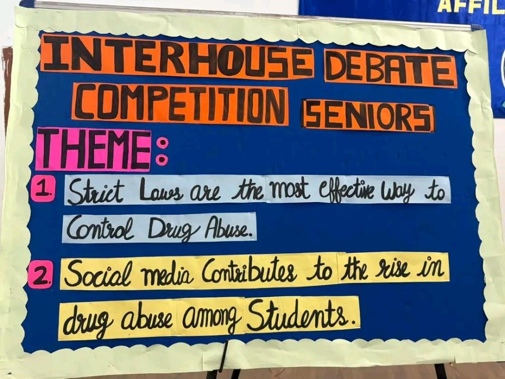 Interhouse debate competition