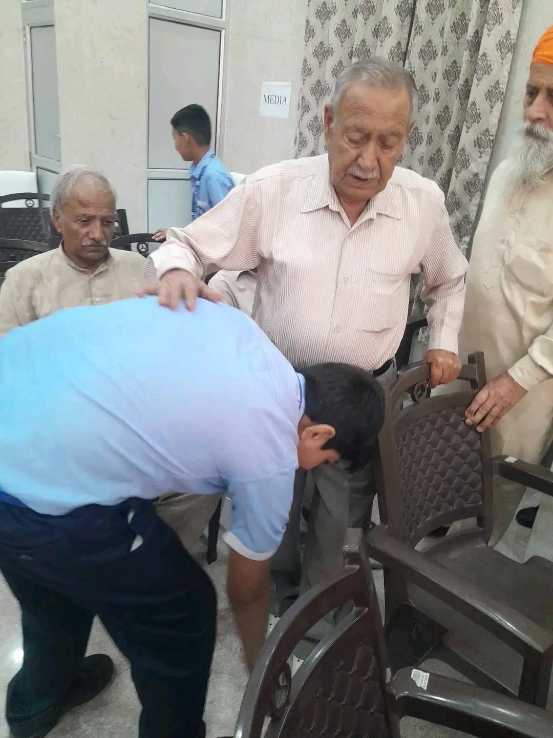 Visit to OLD AGE HOME