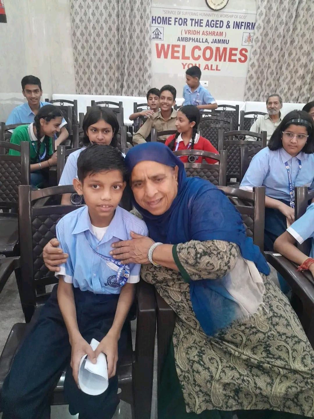 Visit to OLD AGE HOME