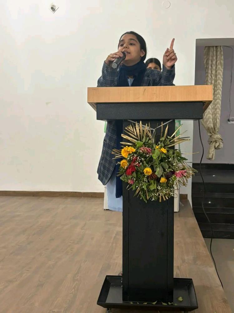 INTER HOUSE ELOCUTION COMPETITION